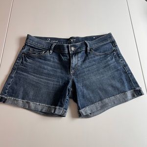 Ann Taylor Loft denim short, size 2. EUC.